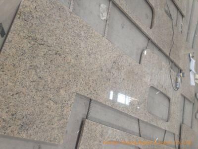 Natural Gold Granite Countertops for Kitchen/Bathroom/Hotel/Villa/School Project Supplier
