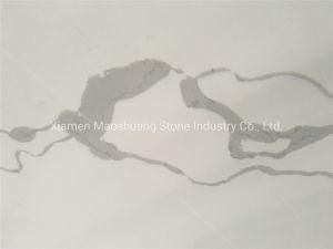 Artificial Stone Polished/Honed Black/White/Beige Calacatta White Quartz Bathroom for Interiors/Indoor Kitchen/Bathroom Countertops/Vanity