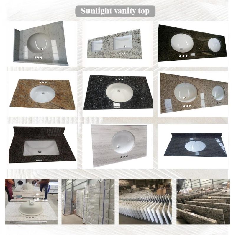 Custom Natural Heaven Bird Vanity Top Marble Countertops for Kitchen