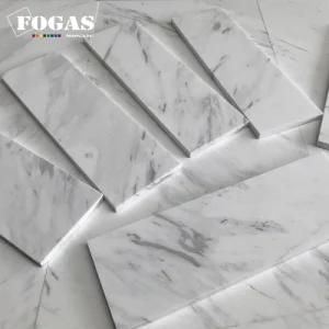 New Volokas White Marble Backsplash Cut to Size Filed Tile