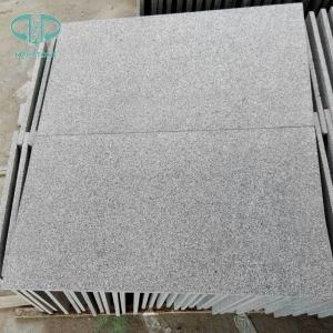 Flamed G654 Impala Dark Granite Tiles for Floor Paving