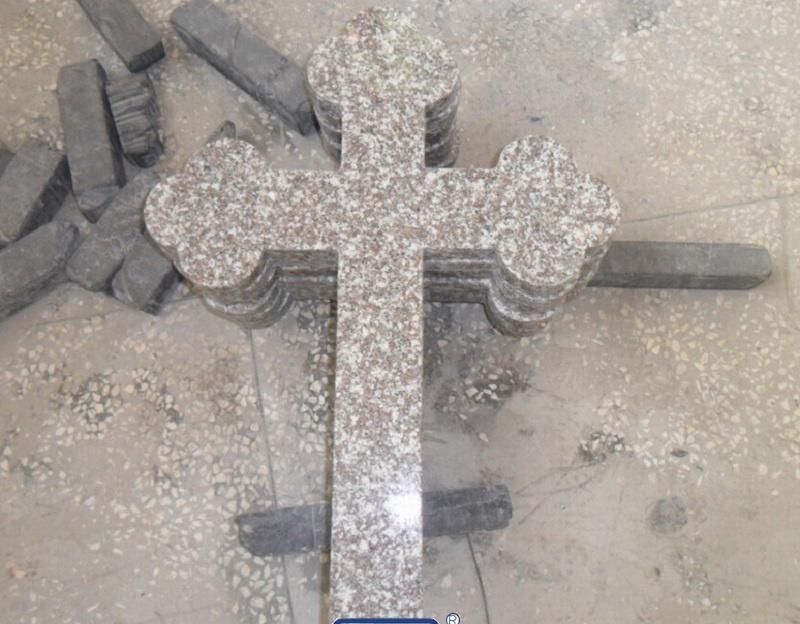 Black Granite Monuments/Tombstone for Europe Styles G603/G654/Shanxi Black/Black Galaxy