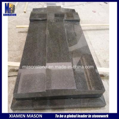 Mason Cross Cover Headstone in Granite Impala Afrique