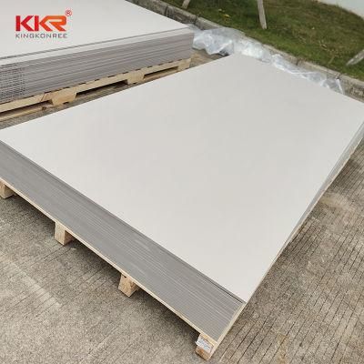 Kkr Customized Size Corian Artificial Stone Sheet for Building Material