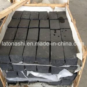 Sandblasted Tumbled Finish Basalt Cobble for Paving Floor Tile