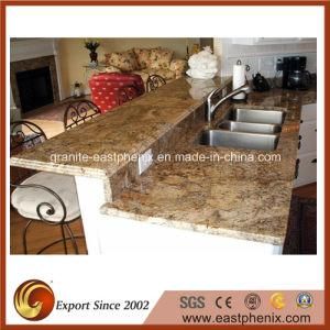 Natural Golden Beach Beige Laminate Countertop Granite Worktops