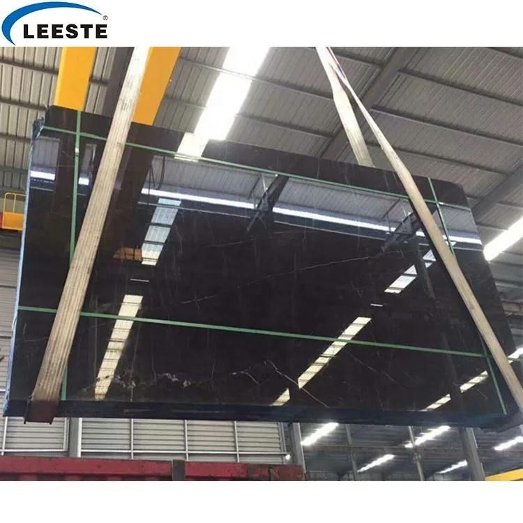 China St. Laurent Slab Dark Brown Marble