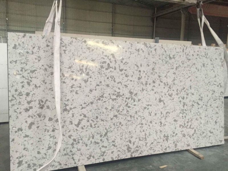 China New Calacatta Quartz for Tile/Slab/Countertops Wall Flooring Mosaic Bulk Sale