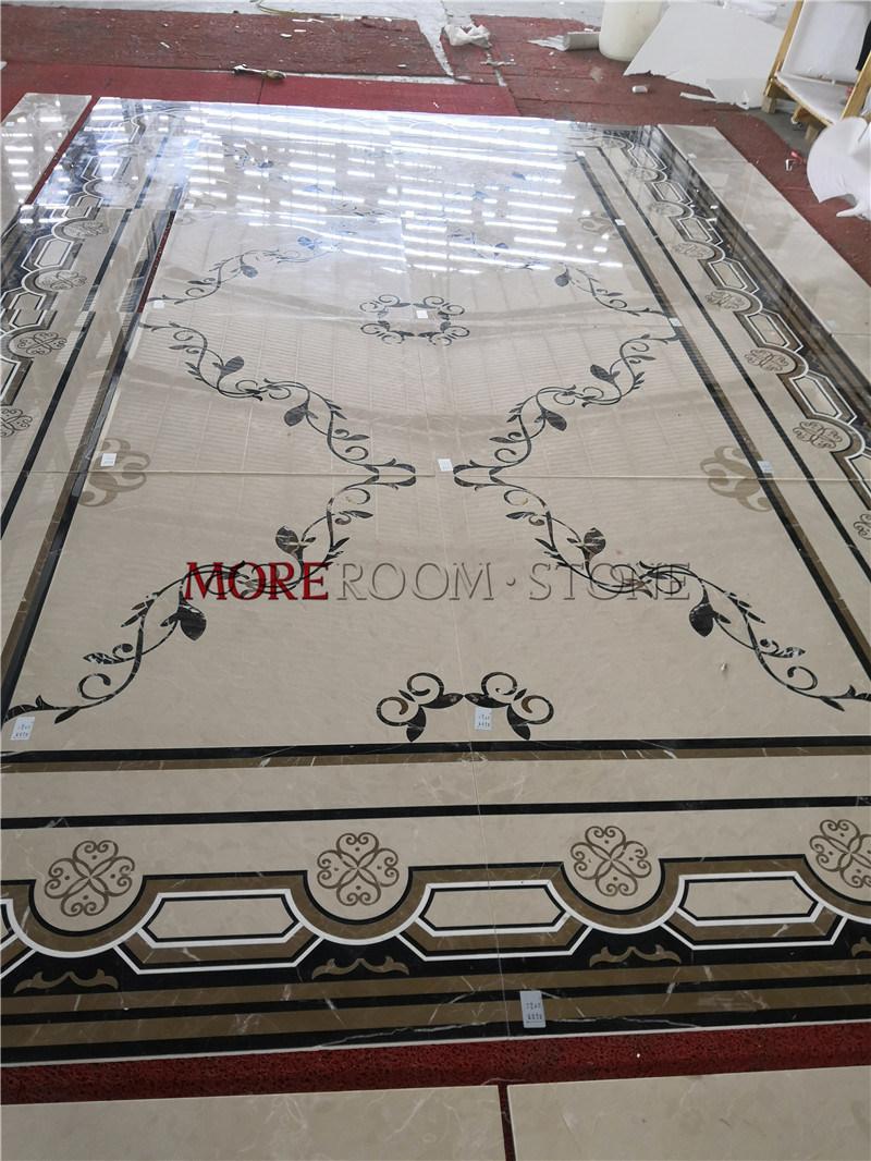 Custom Water Jet Medallion Floor Marble for Sale
