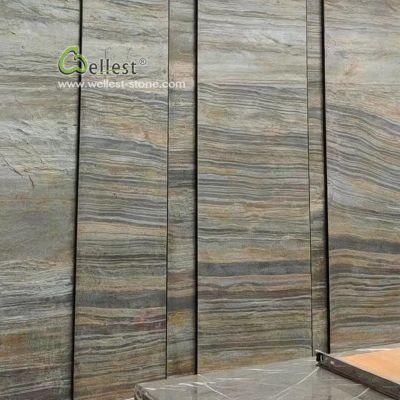 Living in The Forest Burning Forest Flexible and Ultra Thin Stone Veneer Wall Stone Panel