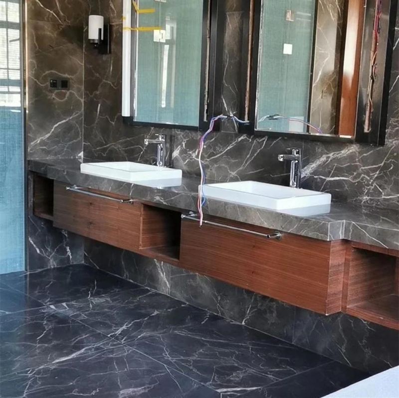 Jura Gold Marble Tiles for Bathroom Vanitytop/Wall/Flooring/Project