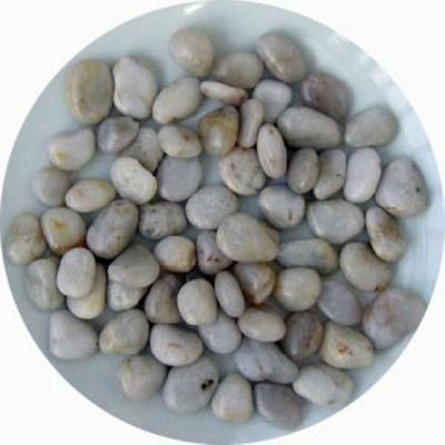 China Natural White High Glossiness River Stone Pebbles Used for Garden Landscape