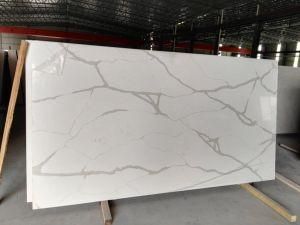 Calacatta White 5130 / Quartz Slab for Kitchen/Bathroom/Wall/Floor