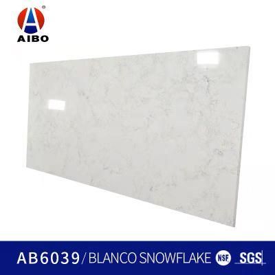 Special Material Table Tops Countertops Slabs Fine White Quartz Stone