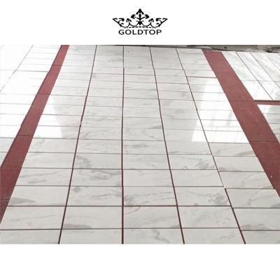 China Natural Beige/Yellow/Travertine/Gray/Black Stone White Marble Wall/Floor Tiles for Kitchen Bathroom Hotel Project