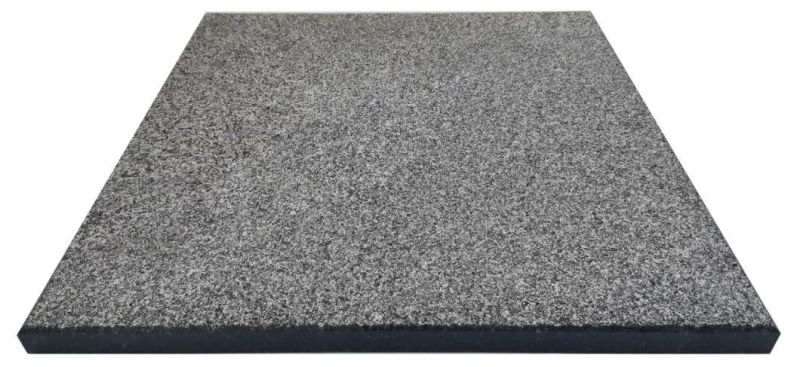 Black Granite European Headstone Monument Tombstone with Custom Design