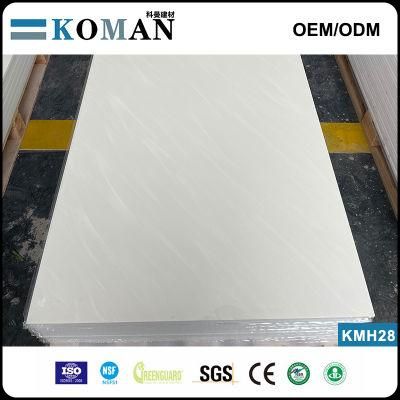2022 Marble Veins Solid Surface Sheets Pure Acrylic / Modified Acrylic Wholesale 6-30mm
