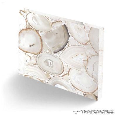 Translucent Actual Onyx Stone Agate Panel for Wall Decoration