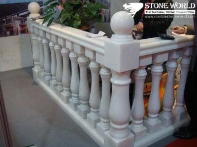 Natural Stone Granite Baluster with Railing Handrail