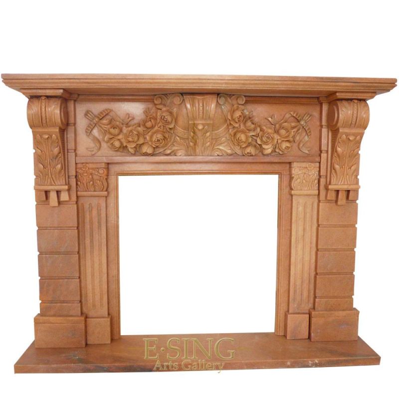 Chinese Marble Fireplaces Modern Fireplace for Sale