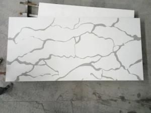 Hot Sale White Color Artificial Quartz Slab for Vanity Top