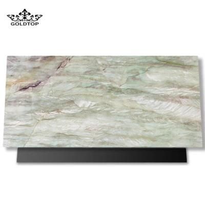 Light Green Marble Vein Kitchen Countertops Island Worktop Table Tops Bathroom Vanity Wall Panels Natural Stone Tiles Marble Slabs