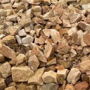 Yellow Natural Sandstone Wall Cladding Stone Paving Flagstone Tile for Garden