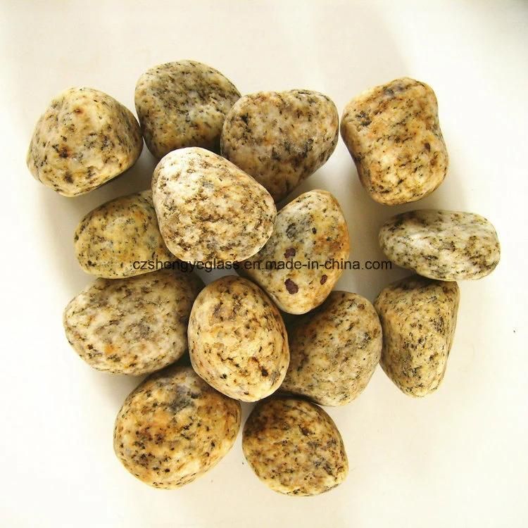 Mixed Color Natural Cobble, River Stone, Quartz Garden Pebble Stone