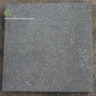 Blue Stone Sandblasted Paver, Limestone Cube Stone