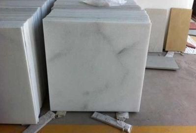 China Crystal White Marble Floor Tiles for Bathroom/Kitchen/Home/Commercial/Hotel Floor Tiles