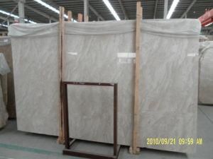 Amasya Beige Marble Slab for Countertops and Building Materials
