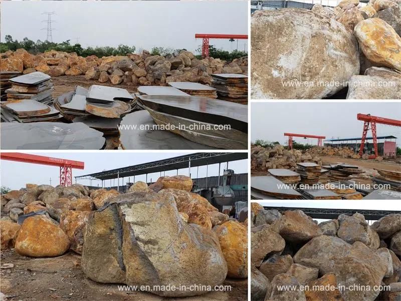 Wholesale Big Hole Grey Black Lava Stone Tile, Lava Paving Stone