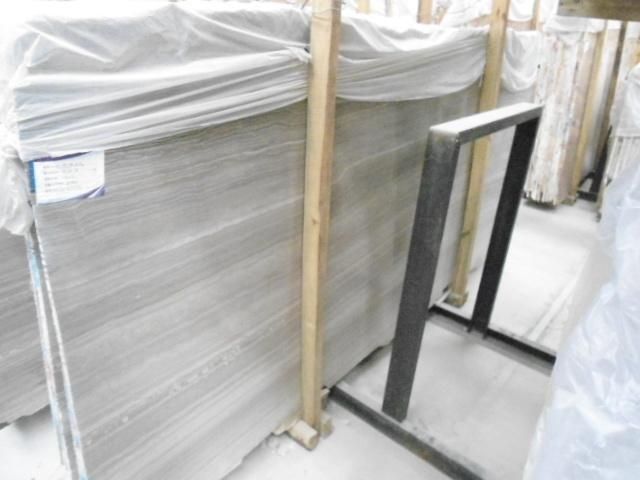 High Quality Coffee Wood/White Wood/Grey Wood Veins Marble Slabs