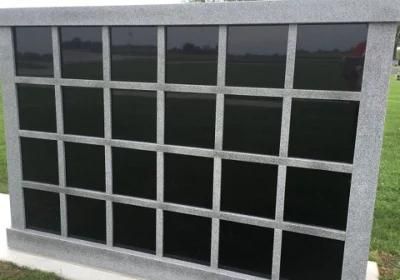 48/64/96/128 Niches Double Sides Standard Granite Columbaria for Tombstone/Momument/Gravestone/Memorial/Cemetery