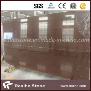 Wholesale Polished Artificial Chocolate Brown Sparkle Artificial Quartz