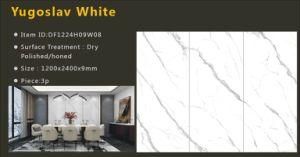 1200X2400X9mm Thin Honed Porcelain Slab Sintered Stone for Kitchen, Dinner Countertop, Background Wall
