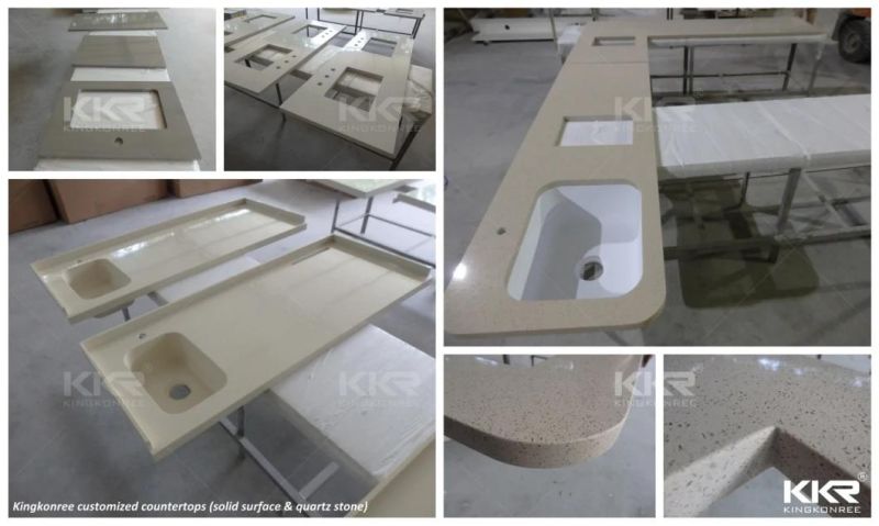 Artificial Stone Bathroom Vanity Kitchen Top Countertop