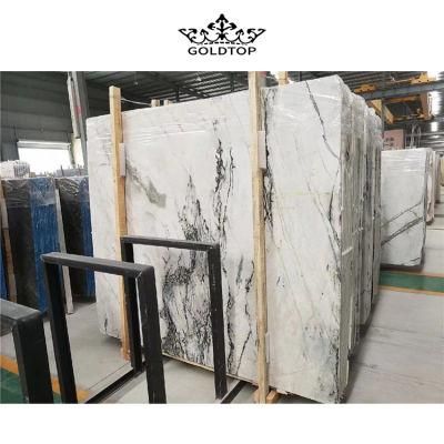 Most Popular White Polished Honed Marble Slab for Tiles and Countertops