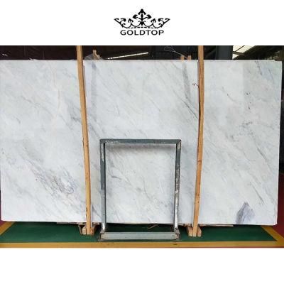 Natural Stone Factory Price Polished Volakas White Marble Wall Tiles/Slab Tiles/Floor Tiles/Countertop/Tabletop