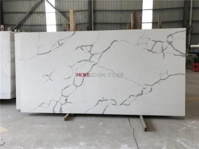 3D Polished and Matt Artificial Stone Quartz Slab for Kitchen Countertop, Bathroom Vanity, Floor and Wall Design