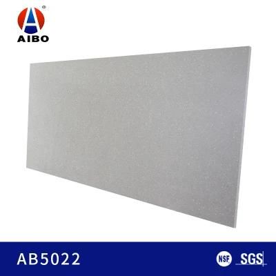 High Brightness Honed Finish Quartz Stone Countertops 8mm 10mm Thickness