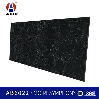 Flooring Artificial Quartz Slabs Kitchen Bathroom Resistant Polished Surfaces Finished