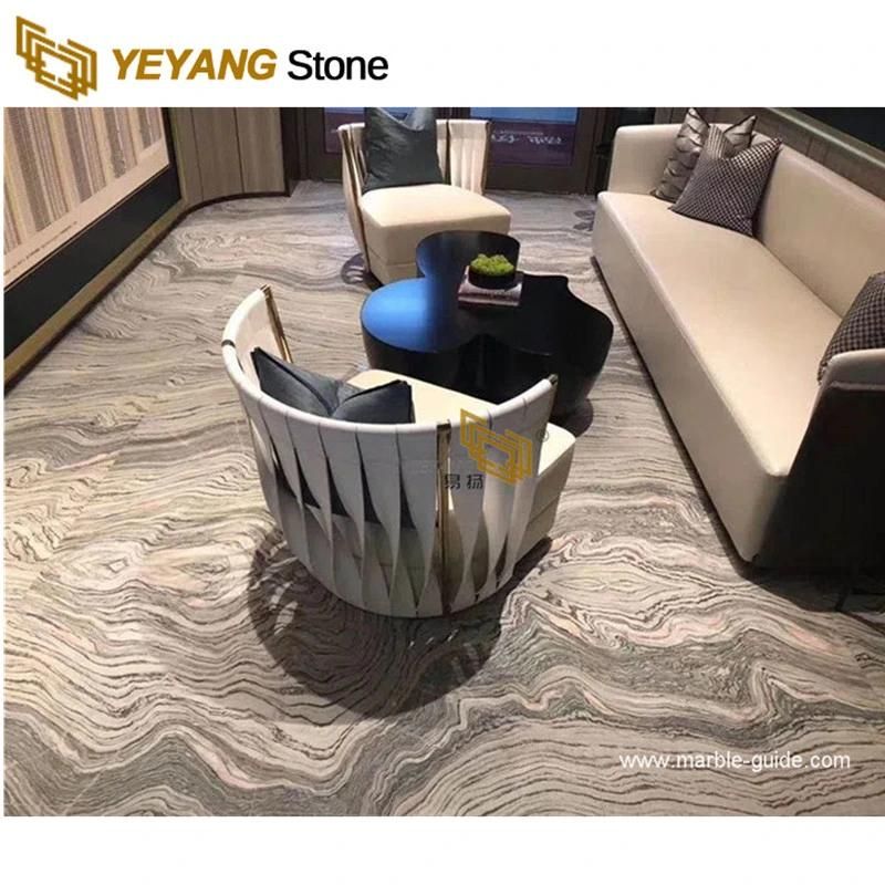 Wave Grain Water Cloud Flower Marble for Wall/Decoration/Flooring/Hotel/Countertop Building Material