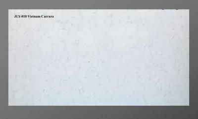 Carrara Quartz Slab Countertop Stairs Windowsill on Selling