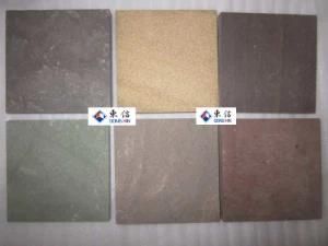 Natural Sandstone Tile Coloful Sandstone Material