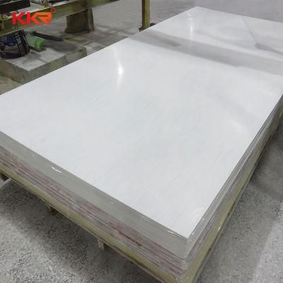Wholesale Slab Decorative Solid Surface Resin Stone Marble Bench Slab