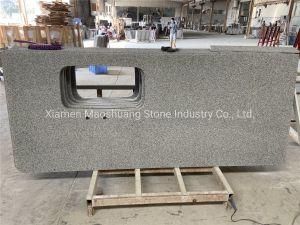 Chinese Grey G603 Granite Vanity Top with Sink