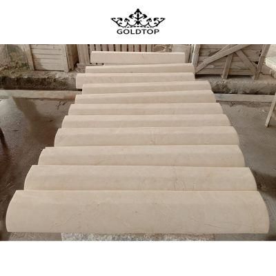 Home Decoration Crema Marfil Marble for Flooring/Wall Background/Table/Countertop