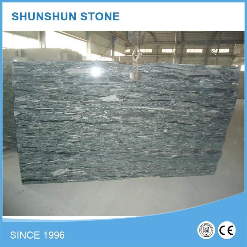 China Multicolor Green Marble Slabs for Wall and Flooring