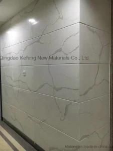 20mm, 30mm Calacata Quartz Stone Slab for Kitchen Island and Countertops